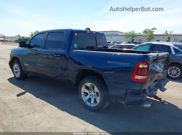 1C6SRFFT0MN647954 2021 RAM 1500 Blue Հետևի ձախ