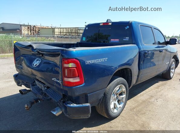 1C6SRFFT0MN647954 2021 RAM 1500 Blue Հետևի աջ