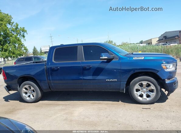 1C6SRFFT0MN647954 2021 RAM 1500 Blue Սալոնի հետևի տեսք