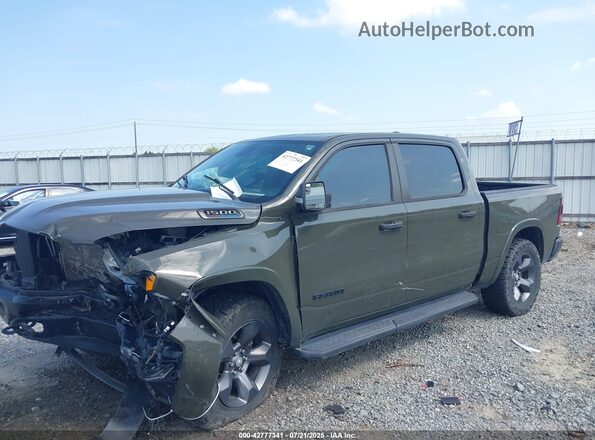 1C6SRFFT1MN669459 2021 RAM 1500 Green Vista frontal