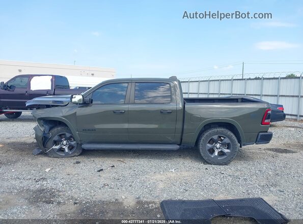 1C6SRFFT1MN669459 2021 RAM 1500 Green Vista interior de 360 grados