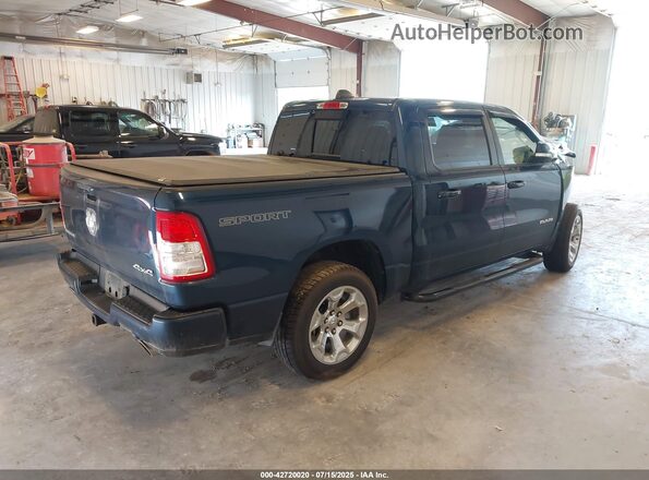 1C6SRFFTXMN785937 2021 RAM 1500 Blue უკანა მარჯვენა