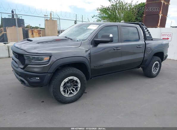 1C6SRFU98MN830249 2021 RAM 1500 Серый Передняя левая четверть