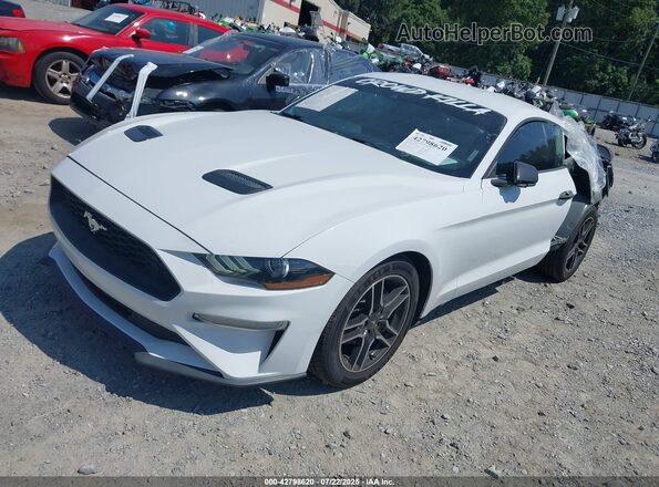 1FA6P8TH2M5151703 2021 FORD MUSTANG White Przód lewy