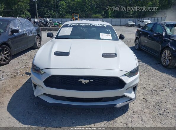 1FA6P8TH2M5151703 2021 FORD MUSTANG White Widok zestawu wskaźników