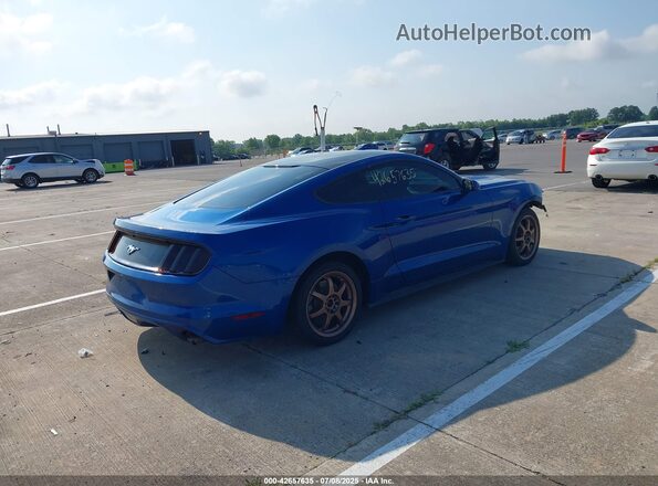 1FA6P8TH4H5335546 2017 FORD MUSTANG Blue Հետևի աջ