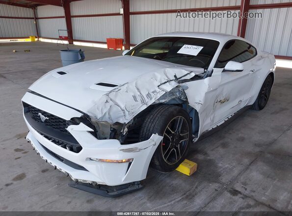 1FA6P8TH4L5118524 2020 FORD MUSTANG White Передня ліва чверть
