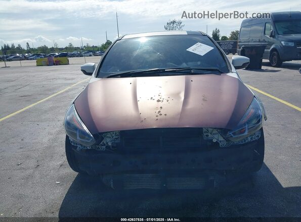 1FADP3L99GL265989 2016 FORD FOCUS ST White Вид щитка приладів