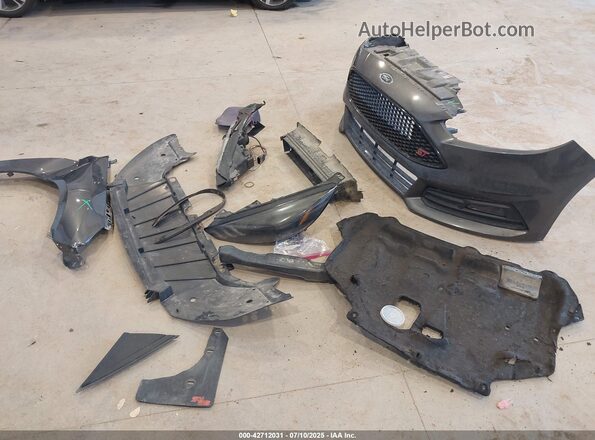 1FADP3L99JL260072 2018 FORD FOCUS ST Gray Instrument cluster view