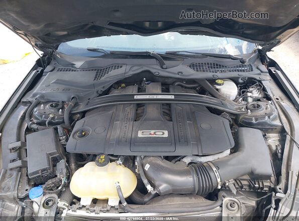 1FATP8FF7M5139723 2021 FORD MUSTANG Black Вид ззаду