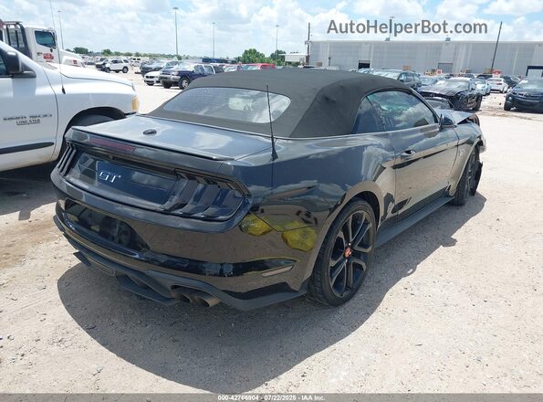 1FATP8FF7M5139723 2021 FORD MUSTANG Black Задня права чверть