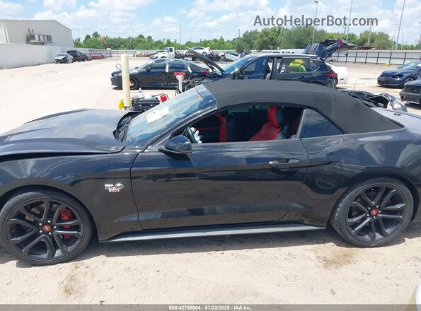 1FATP8FF7M5139723 2021 FORD MUSTANG Black Вид задньої частини салону