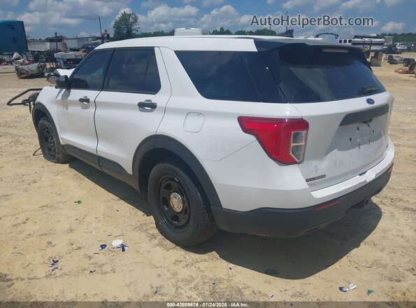 1FM5K8AB8RGA85670 2024 FORD POLICE INTERCEPTOR White უკანა მარცხენა
