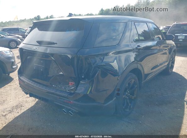 1FM5K8GC1MGA34519 2021 FORD FORD EXPLORER Черный Задняя правая четверть
