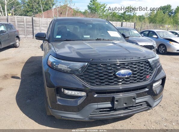 1FM5K8GC1MGA34519 2021 FORD FORD EXPLORER Черный Вид щитка приборов