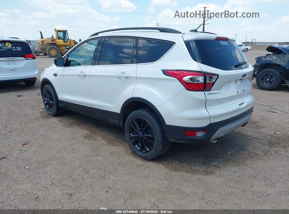 1FMCU9GD7JUB38526 2018 FORD ESCAPE White Tył lewy