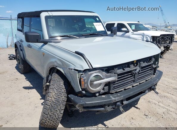 1FMEE5DH3NLA71103 2022 FORD BRONCO Gray Դիմացի տեսք