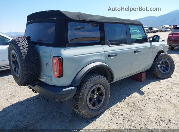 1FMEE5DH3NLA71103 2022 FORD BRONCO Gray Հետևի աջ
