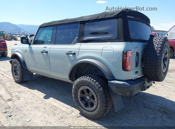 1FMEE5DH3NLA71103 2022 FORD BRONCO Gray Հետևի ձախ