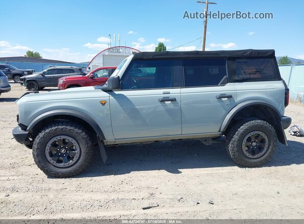 1FMEE5DH3NLA71103 2022 FORD BRONCO Gray 