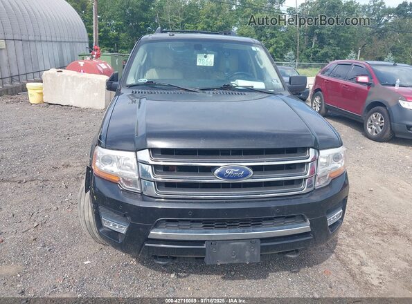 1FMJK2AT0HEA75875 2017 FORD EXPEDITION MAX Black წინა ხედი