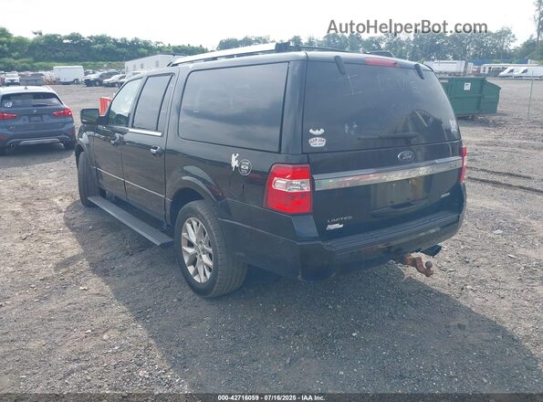 1FMJK2AT0HEA75875 2017 FORD EXPEDITION MAX Black უკანა მარცხენა