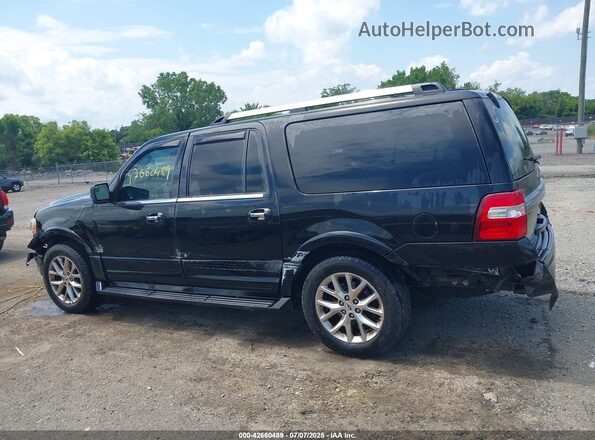 1FMJK2AT2HEA12440 2017 FORD EXPEDITION EL Black სალონის 360-გრადუსიანი ხედი