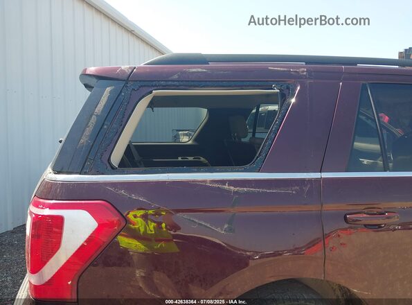 1FMJU1JT7MEA04526 2021 FORD EXPEDITION Maroon Widok z przodu