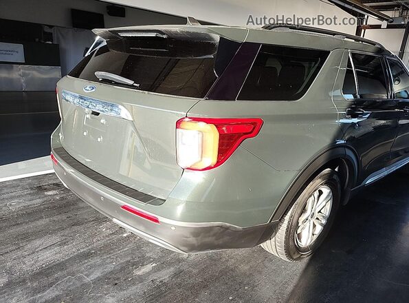 1FMSK7DH1MGC31929 2021 FORD FORD EXPLORER  წინა მარცხენა ხედი სამი მეოთხედიდან