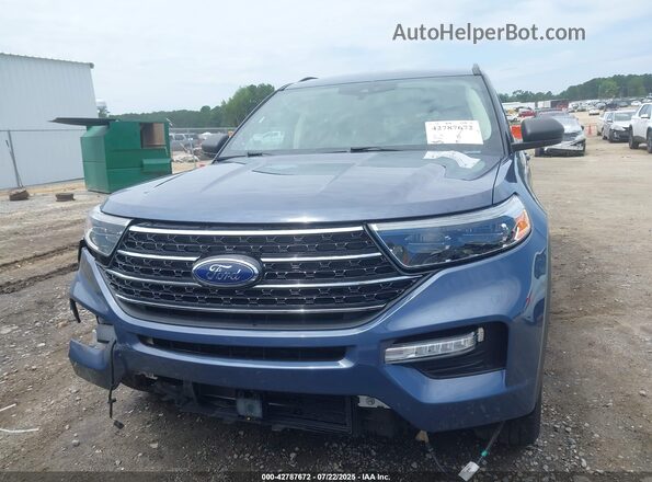 1FMSK7DH3MGC05073 2021 FORD FORD EXPLORER Blue Սարքավորումների վահանակի տեսք