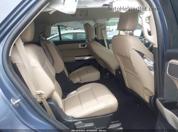 1FMSK7DH3MGC05073 2021 FORD FORD EXPLORER Blue VIN կոդի պիտակի տեսք