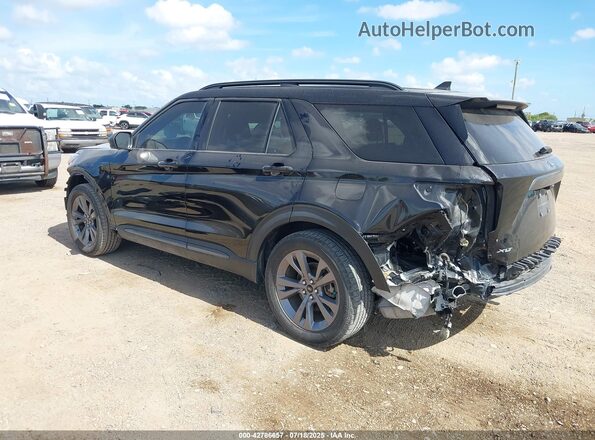 1FMSK7DH8MGC49943 2021 FORD FORD EXPLORER Черный Задняя левая четверть