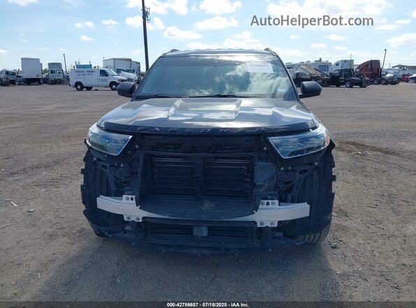 1FMSK7DH8MGC49943 2021 FORD FORD EXPLORER Черный Вид задней части салона
