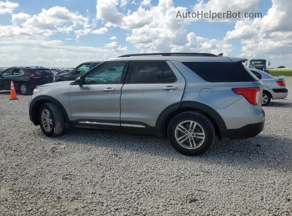 1FMSK7DHXMGA52157 2021 FORD FORD EXPLORER Silver უკანა მარცხენა