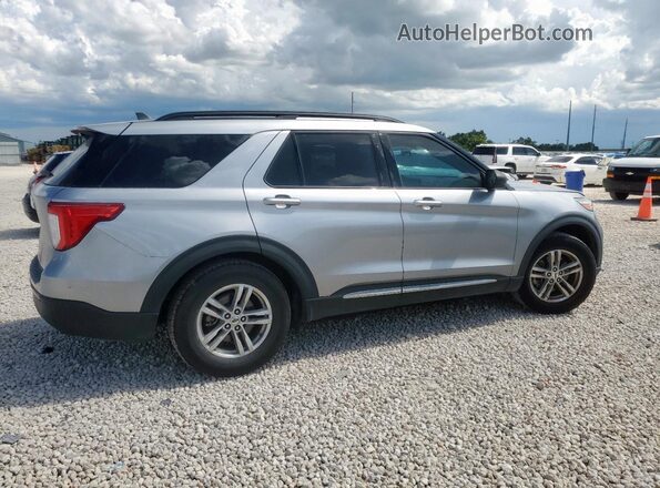 1FMSK7DHXMGA52157 2021 FORD FORD EXPLORER Silver უკანა მარჯვენა
