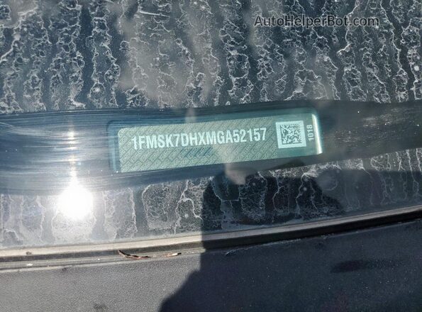 1FMSK7DHXMGA52157 2021 FORD FORD EXPLORER Silver VIN კოდის სტიკერის ხედი