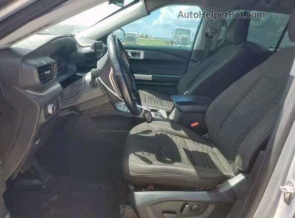 1FMSK7DHXMGA52157 2021 FORD FORD EXPLORER Silver წინა სალონის ხედი