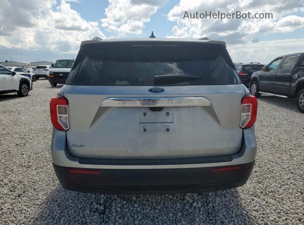 1FMSK7DHXMGA52157 2021 FORD FORD EXPLORER Silver უკანა ხედი