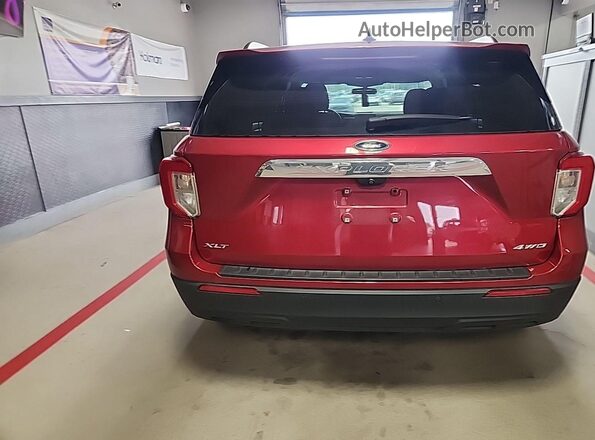 1FMSK8DH0MGC01973 2021 FORD FORD EXPLORER  წინა მარცხენა ხედი სამი მეოთხედიდან