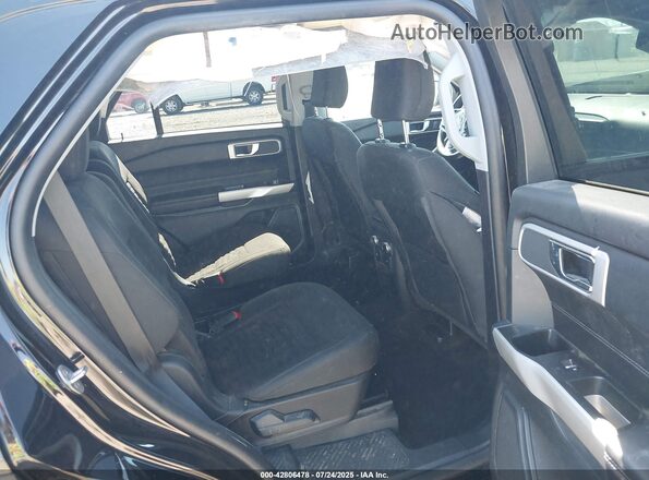 1FMSK8DH9MGB54796 2021 FORD FORD EXPLORER Black Widok naklejki z numerem VIN