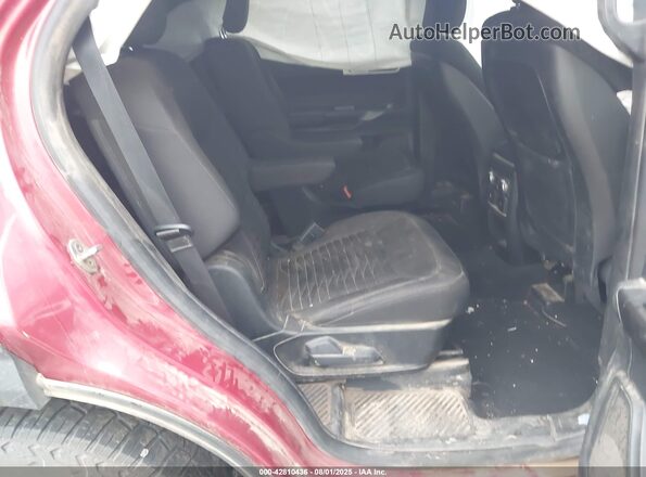 1FMSK8DHXLGC27284 2020 FORD FORD EXPLORER Red VIN კოდის სტიკერის ხედი