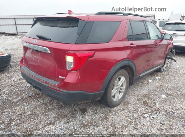 1FMSK8DHXLGC27284 2020 FORD FORD EXPLORER Red უკანა მარჯვენა