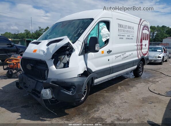 1FTBR1C83NKA11771 2022 FORD TRANSIT-250 Белый Передняя левая четверть
