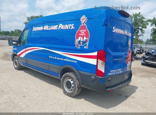 1FTBR1C83NKA65703 2022 FORD TRANSIT-250 Синий Задняя левая четверть