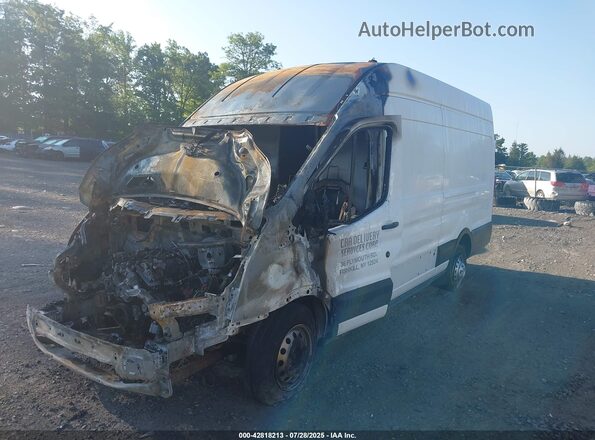 1FTBW3UG0PKA22997 2023 FORD TRANSIT-350 White წინა მარცხენა ხედი სამი მეოთხედიდან