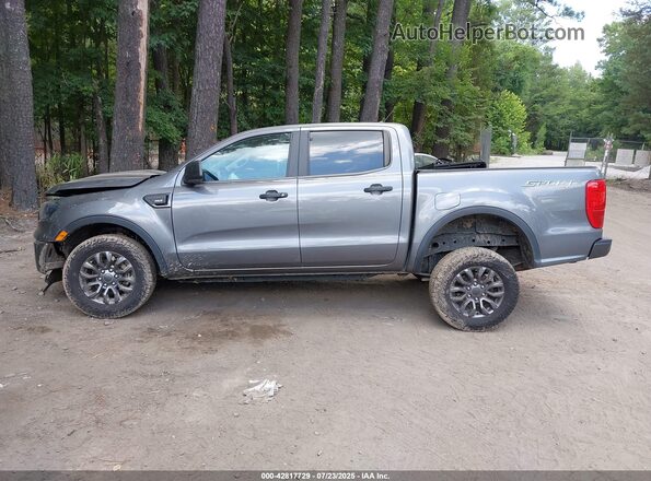 1FTER4FH2NLD24928 2022 FORD RANG Gray Սալոնի 360 աստիճան տեսք