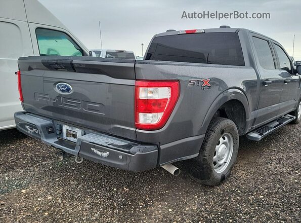 1FTEW1EB9MKF01063 2021 FORD F150  Vista tres cuartos delantera izquierda