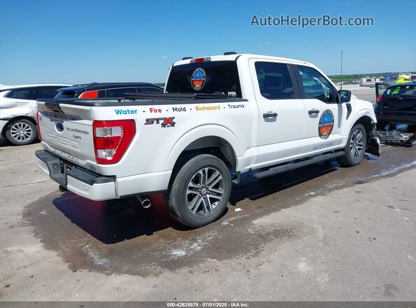 1FTEW1EP7PFA98211 2023 FORD F150 Белый Задняя правая четверть