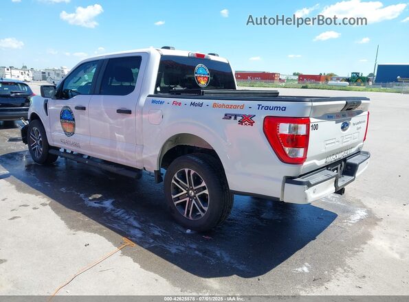 1FTEW1EP7PFA98211 2023 FORD F150 Белый Задняя левая четверть