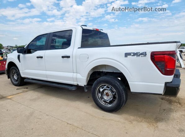 1FTEW2LP8RFB35388 2024 FORD F150 White Trasero izquierdo